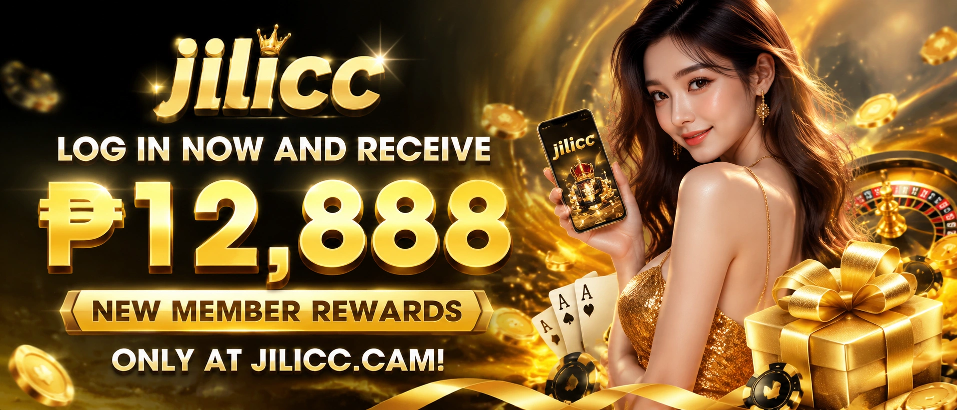 JILICC category visual para sa slots at live casino