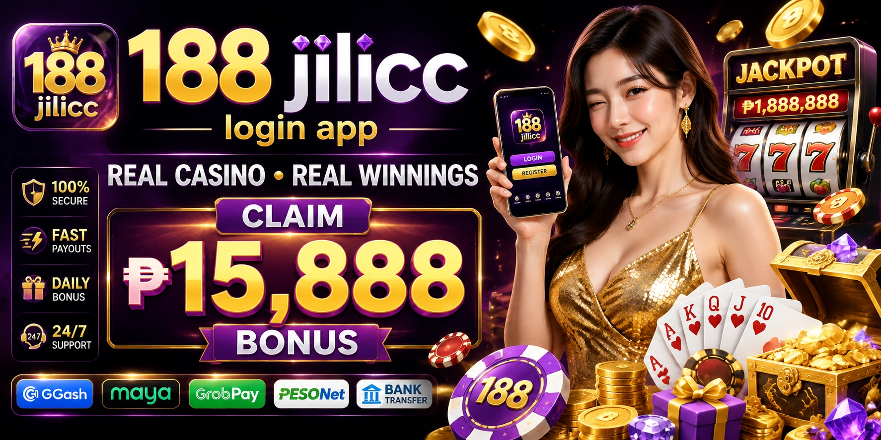 JILICC Casino: Trải Nghiệm Giải Trí Trực Tuyến Hấp Dẫn banner