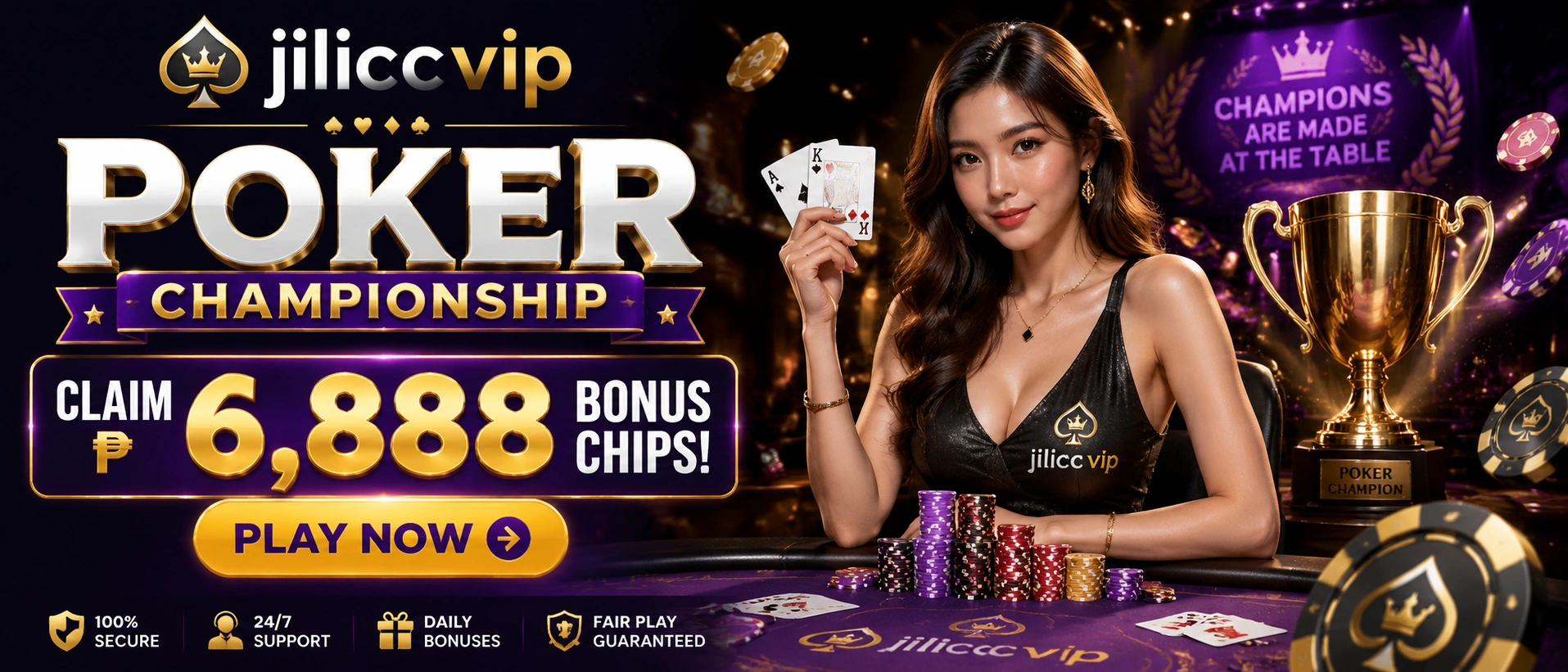 JILICC card games banner